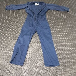 Blue Coverall Jumpsuit